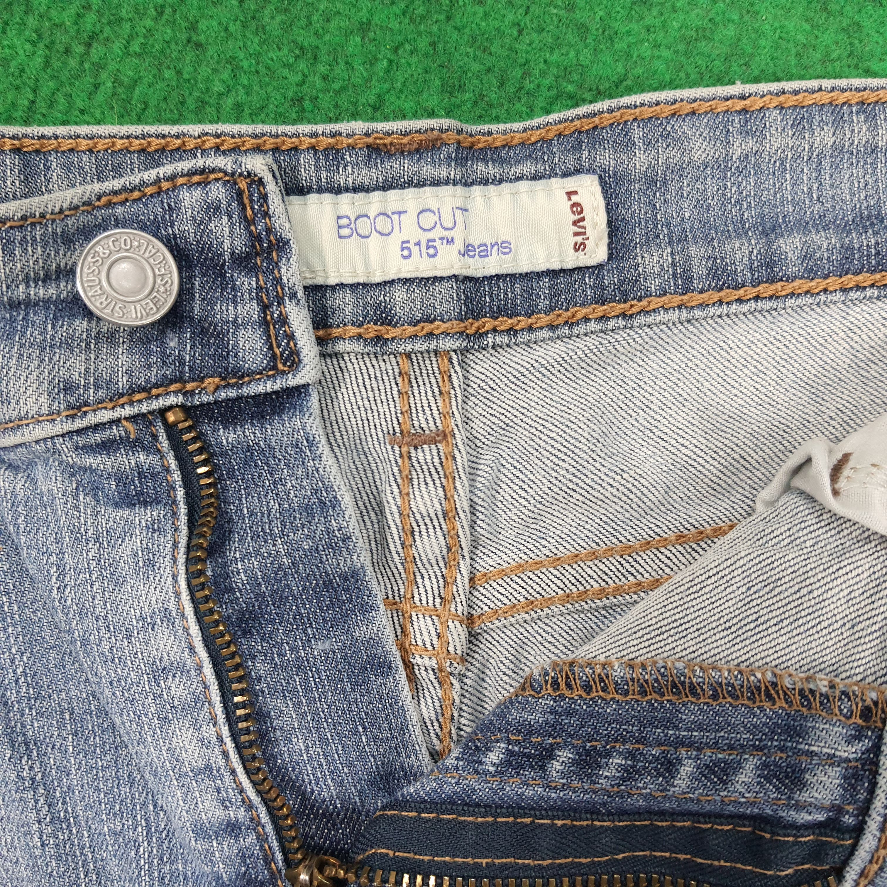 Levi's × Vintage Vintage Levi's 515 Boot Cut Distressed Style Jeans Size US 32 / EU 48 - 8 Thumbnail