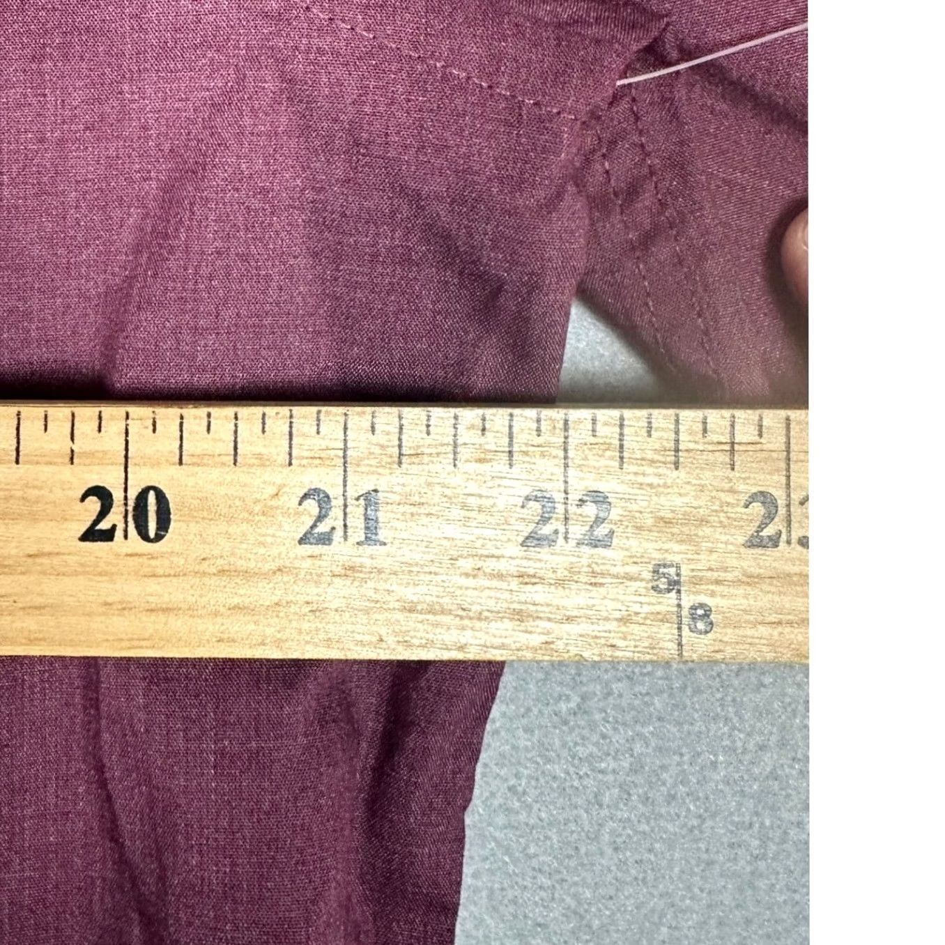 Old Navy Old Navy Shirt Mens Large Maroon Slim Fit Button Down Long Sleeve Casual Size US L / EU 52-54 / 3 - 7 Thumbnail