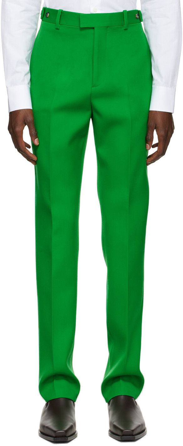 image of Bottega Veneta O1Loc1C0324 689004 Pants In Green, Men's