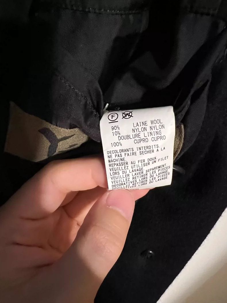 Yohji Yamamoto yohji yamamoto size os Wool knotted overcoat 2505-Nextarro Size US M / EU 48-50 / 2 - 7 Thumbnail