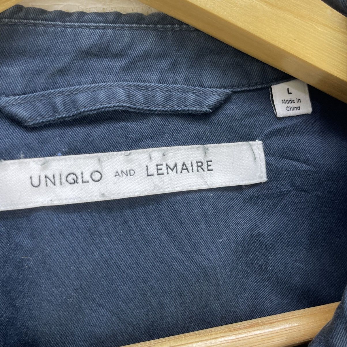 Japanese Brand 💥Vintage Lemaire X Uniqlo Workwear Shirt Jacket Size US M / EU 48-50 / 2 - 4 Thumbnail