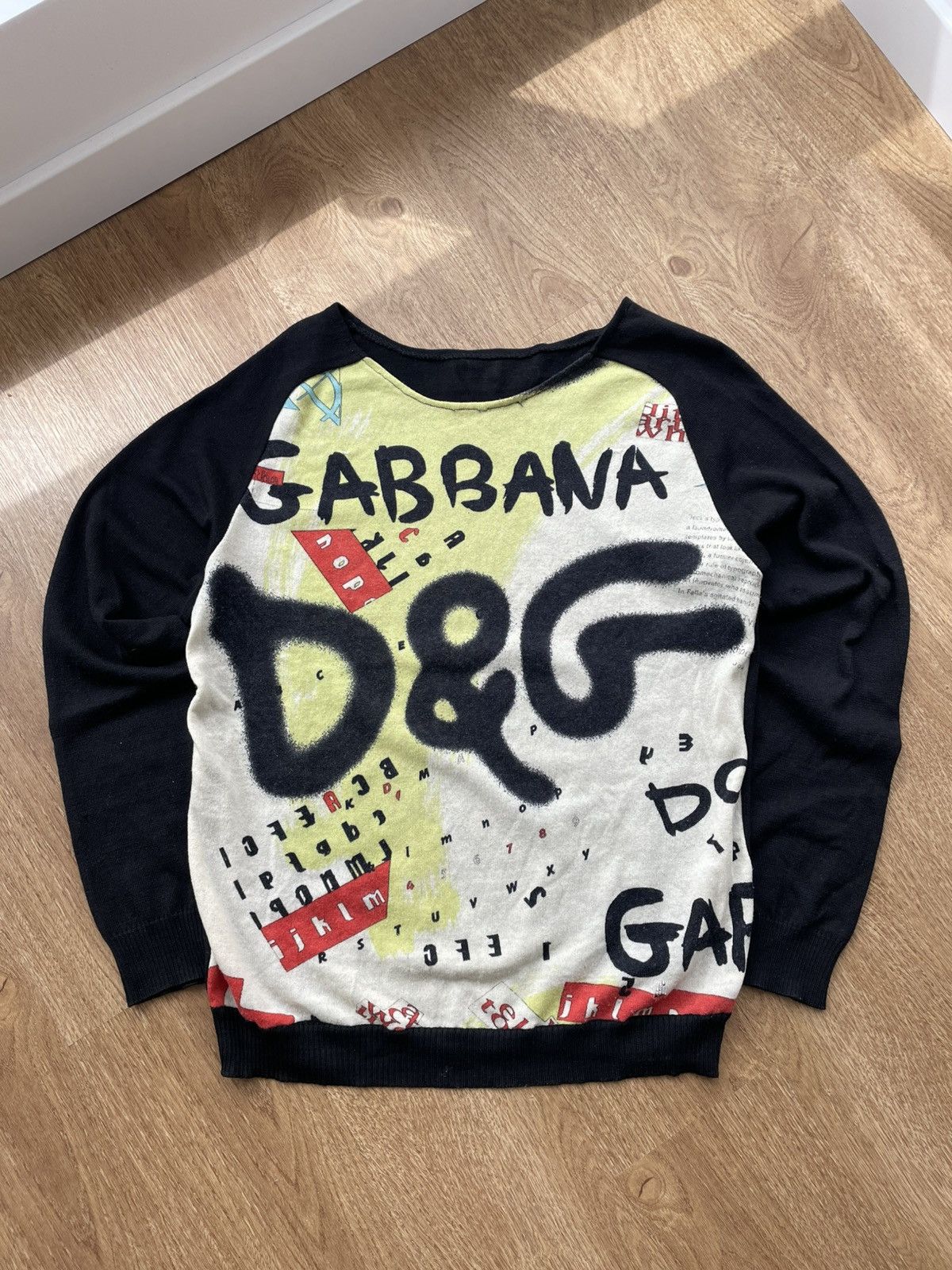 Dolce & Gabbana Vintage Dolce & Gabbana Graffiti Size S / US 4 / IT 40 - 2 Thumbnail