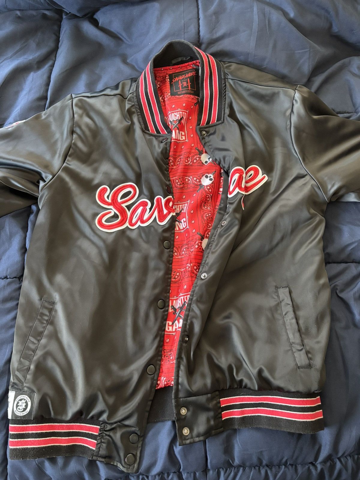 21 Savage 21 Savage Slaughter Gang jacket Size US M / EU 48-50 / 2 - 1 Thumbnail