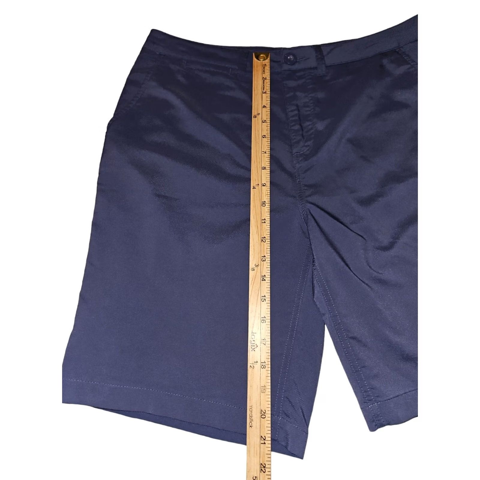 johnnie-O johnnie-O Prepformance Chino Shorts Men 34 Blue Casual Golf Outdoors Stretch Pockets Machine Washable Flat Front Mid Rise 10 In Inseam Size US 34 / EU 50 - 4 Thumbnail