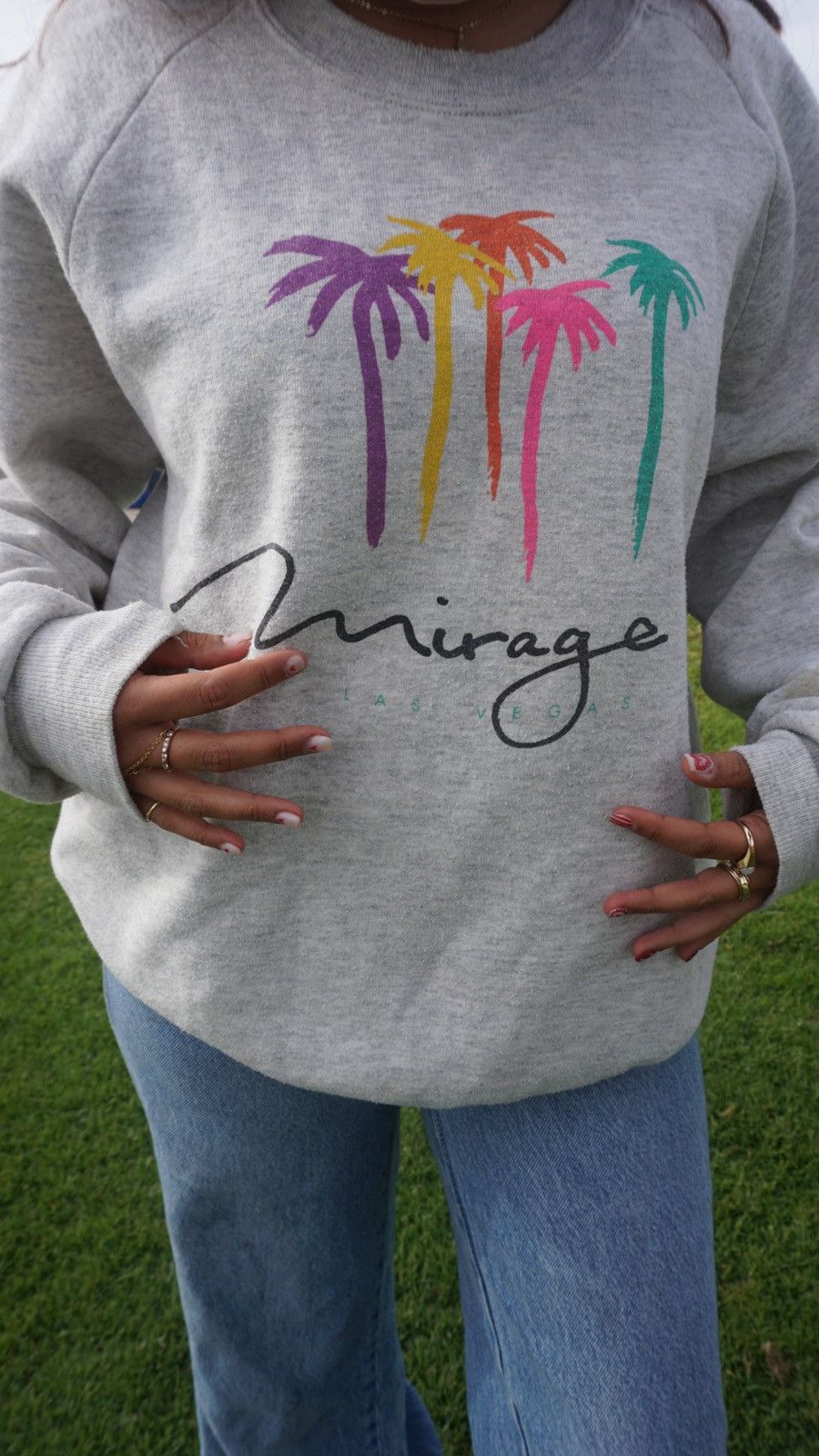 Vintage Vintage Palm Tree Crewneck Size US L / EU 52-54 / 3 - 1 Preview