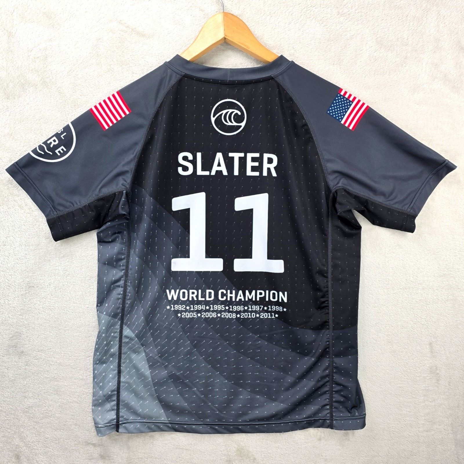 Other Kelly Slater WSL World Surf League Jersey Small Rash Guard Size US S / EU 44-46 / 1 - 1 Thumbnail