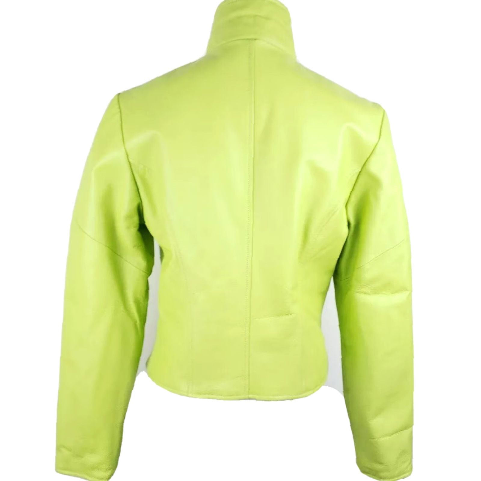 Vintage VINTAGE Wilsons Leather Reversible Leather Jacket Women's Small Green Casual Classic Motorcycle 90s Ladies Size S / US 4 / IT 40 - 4 Thumbnail