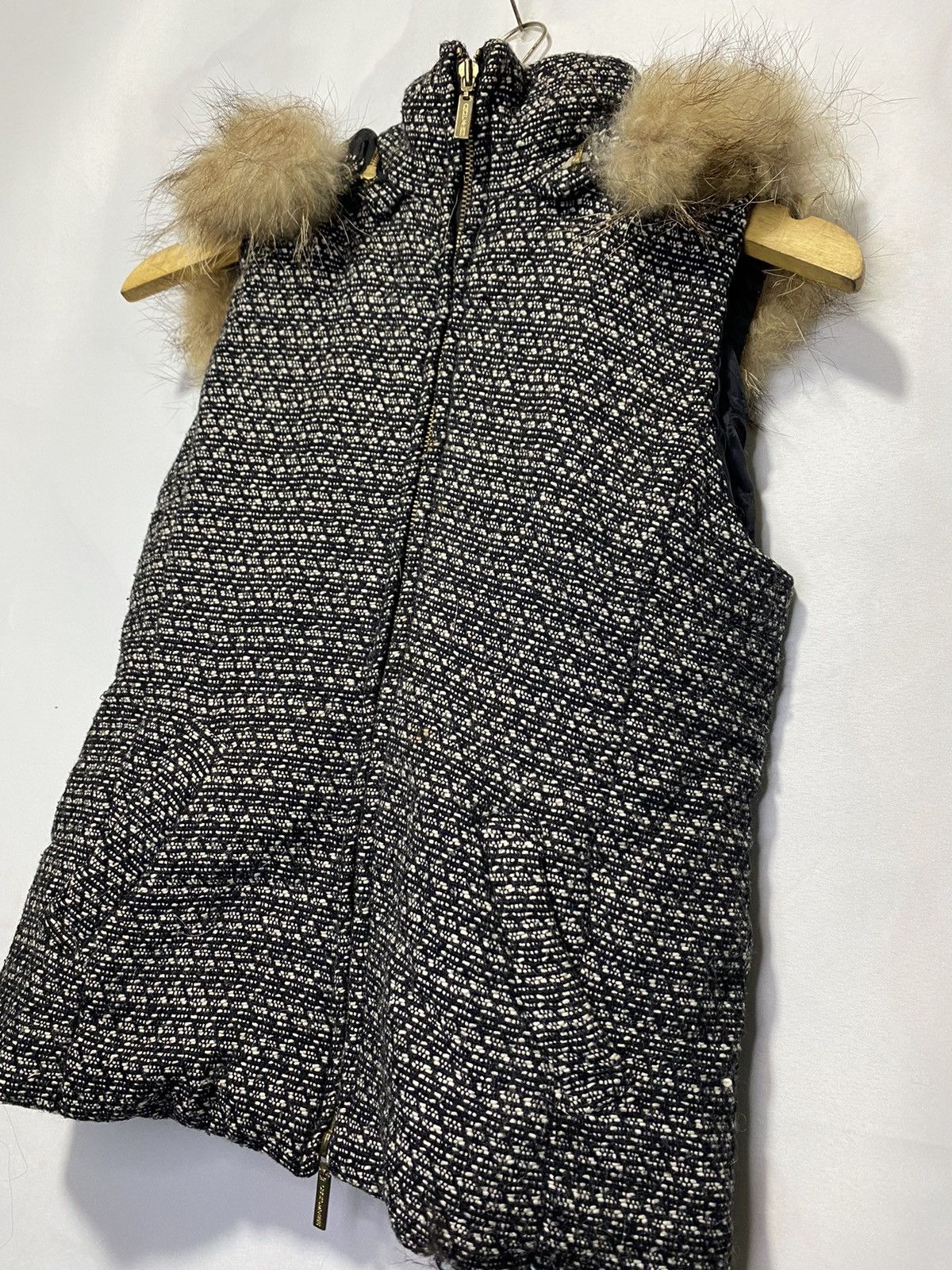If Six Was Nine × Japanese Brand × Le Grande Bleu (L.G.B.) Cecil McBee Double Zipper Fur Vest Hoodie Size US M / EU 48-50 / 2 - 4 Thumbnail