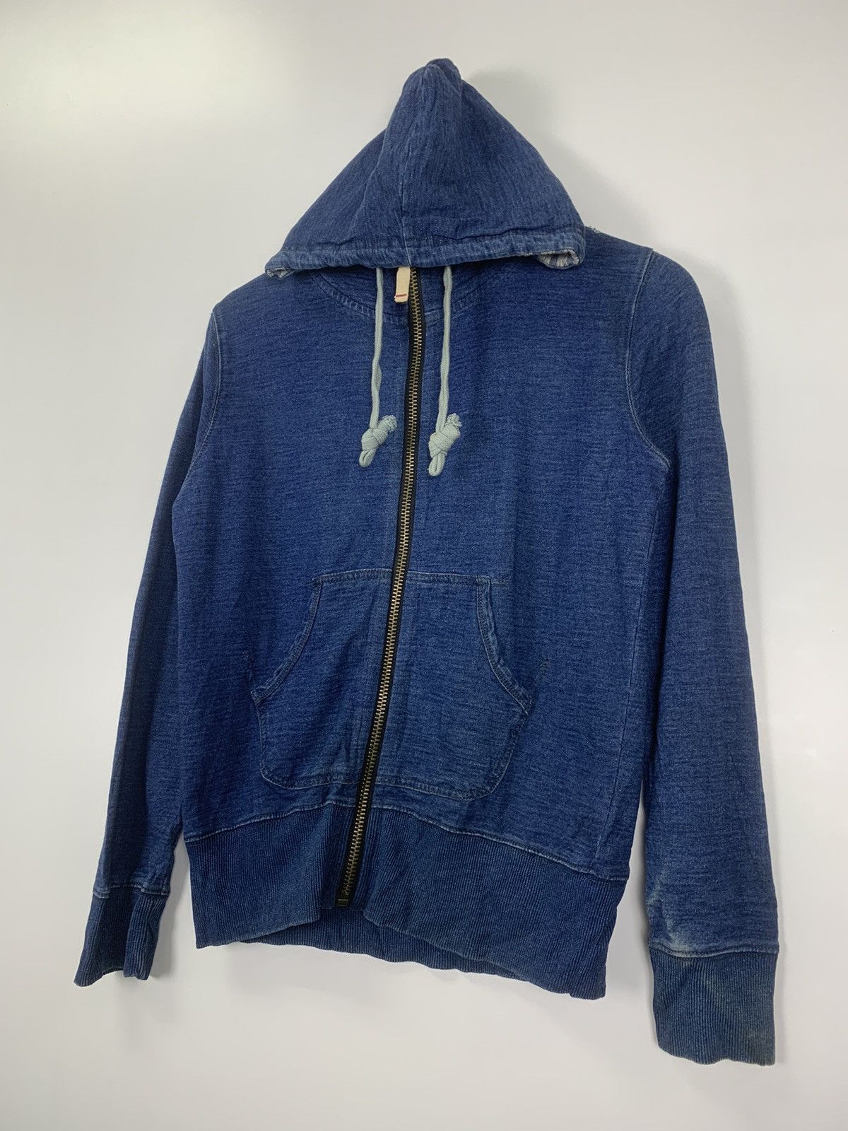 Indigo Vintage Indigo Hoddies Size US S / EU 44-46 / 1 - 4 Thumbnail