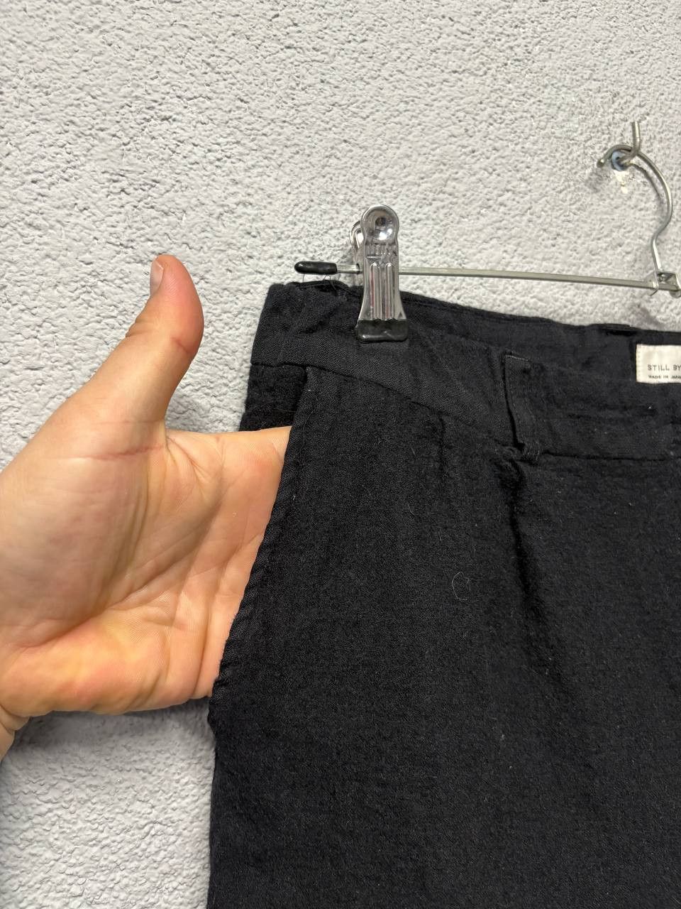 STILL BY HAND Still by hand mens wool pants size 1 / XS made in Japan Size US 28 / EU 44 - 3 Thumbnail