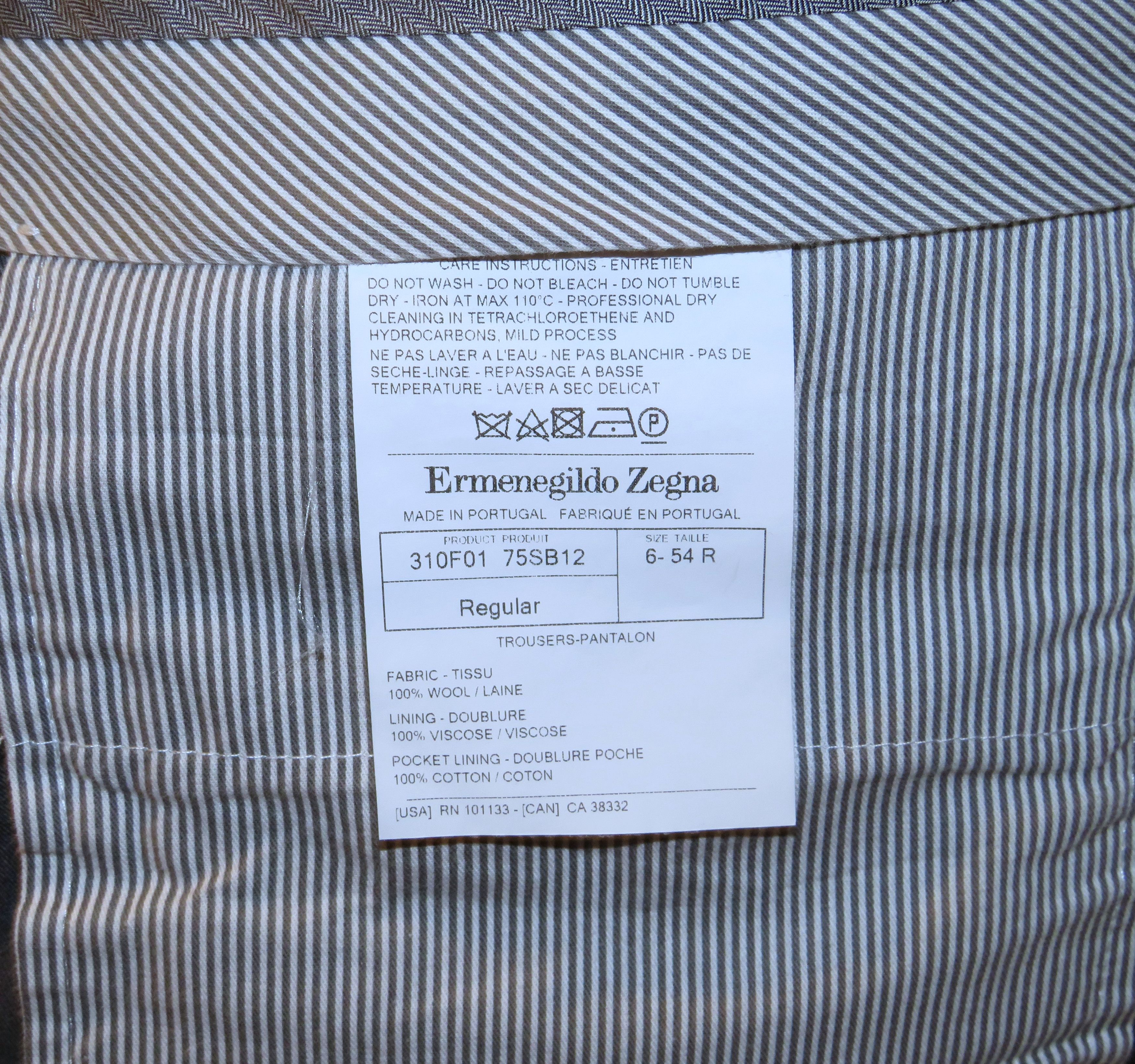 タイム Trofeo Solid Gray Recent Flat Front Dress Pants 35.75