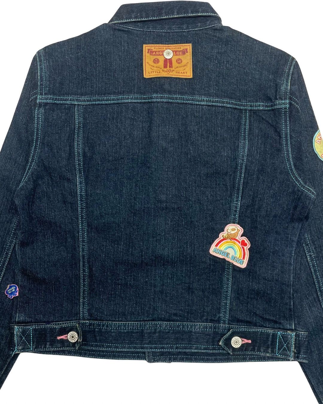 Angel Blue Angel Blue Patch Denim Jacket Size S / US 4 / IT 40 - 9 Thumbnail