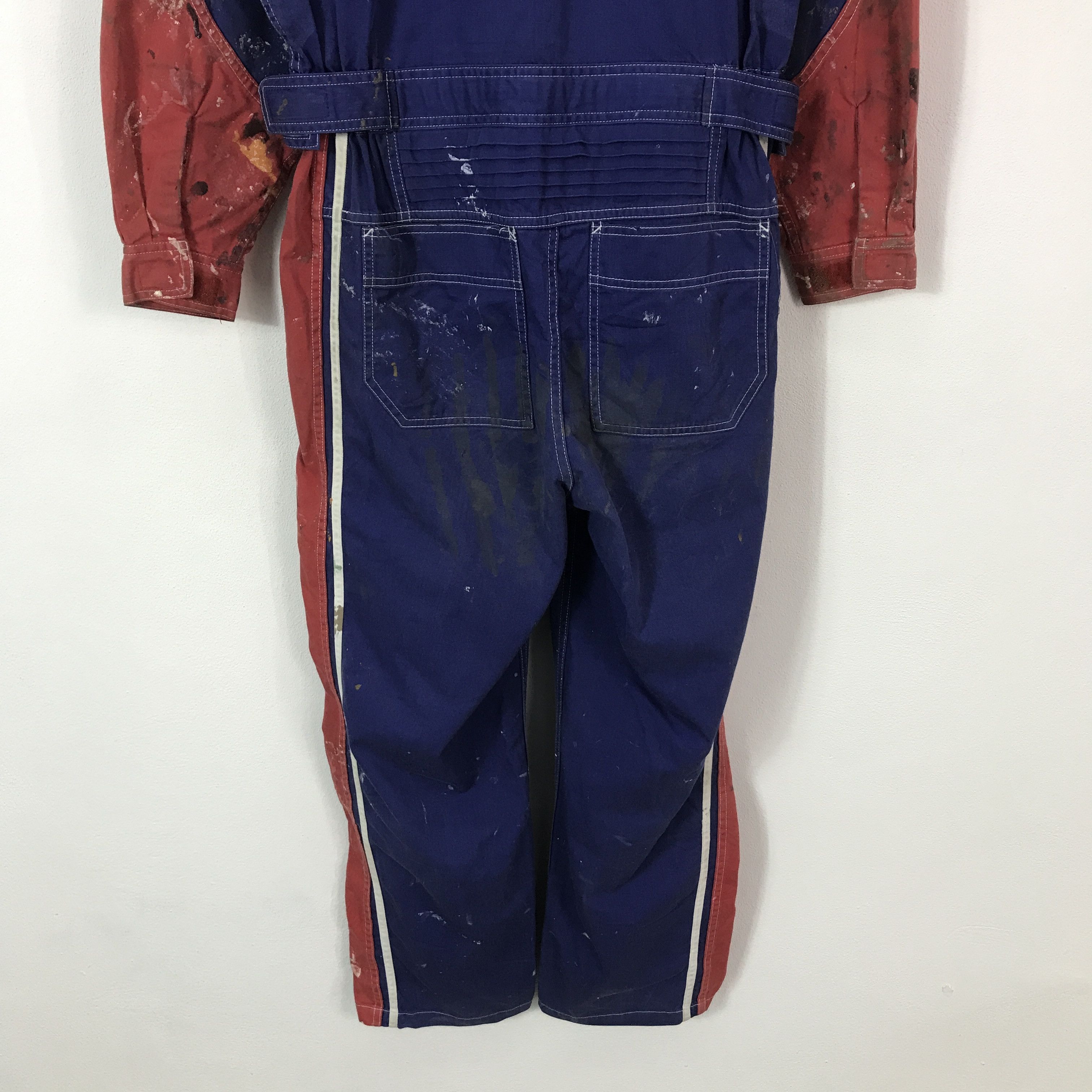 Japanese Brand Vtg Tokyo tecno toyopet Racing coverall painted style K70B20 Size US L / EU 52-54 / 3 - 7 Thumbnail