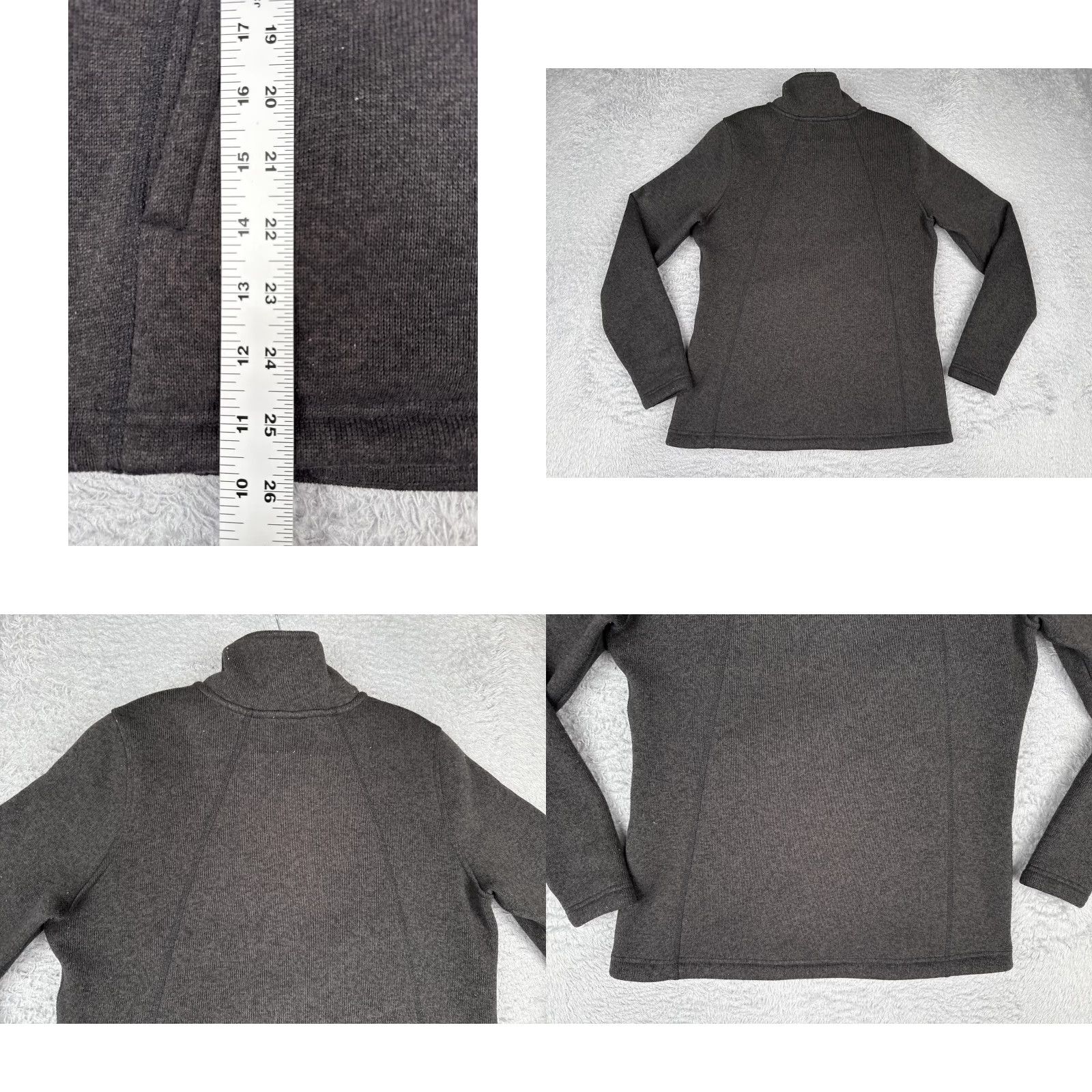 The North Face The North Face Jacket Womens M Gray Sweater Fleece Full Zip Outdoor Hiking Jacket Size M / US 6-8 / IT 42-44 - 9 Thumbnail