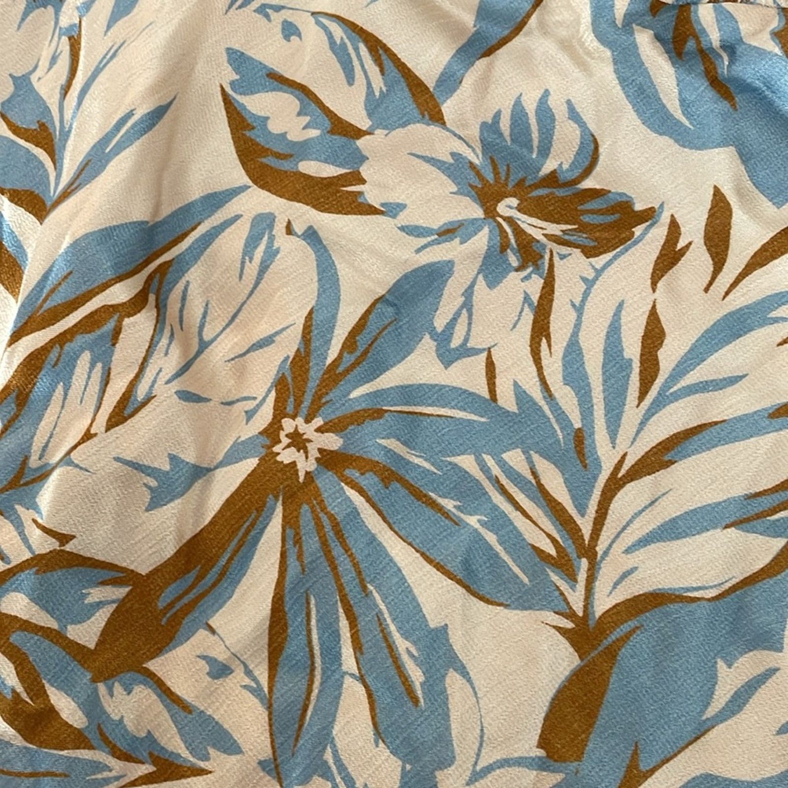 BEC + BRIDGE Bec & Bridge Stella Maxi Dress Blue Beige Tropical Floral 6 Size M / US 6-8 / IT 42-44 - 15 Thumbnail