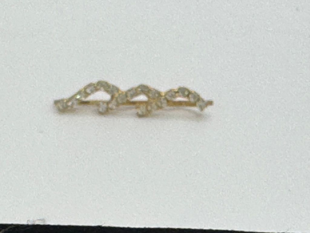 The Unbranded Brand Vintage 90's Rhinestone Hairpin Size ONE SIZE - 2 Thumbnail