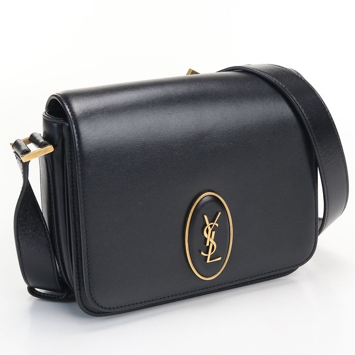 Yves Saint Laurent Saint Laurent Shoulder Bag Crossbody Leather Black