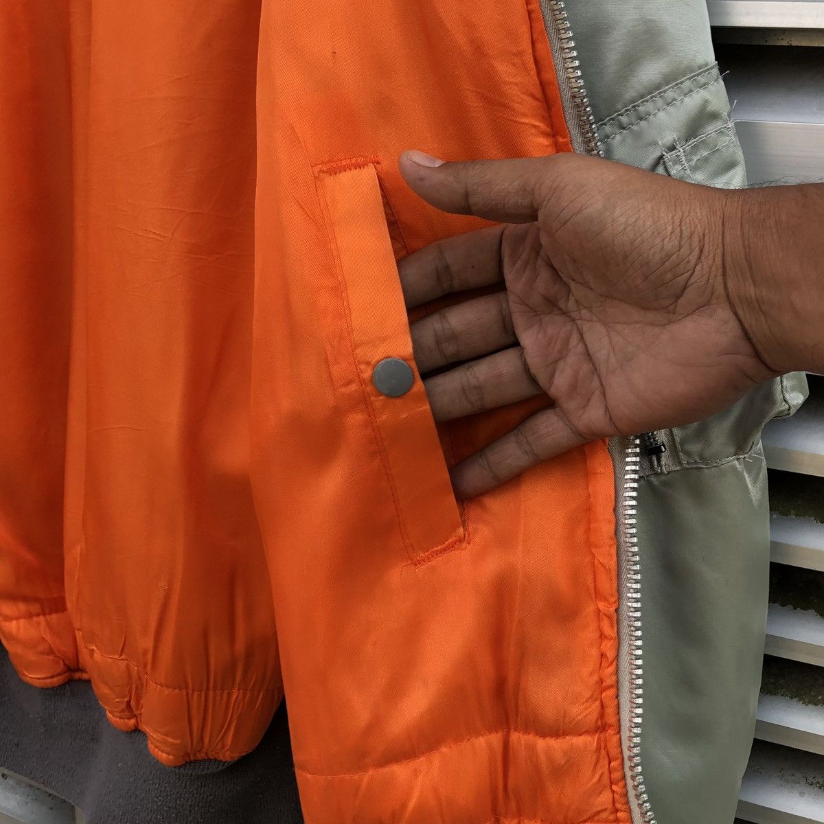Avirex Vintage Avirex Flyer’s Man Intermediate Ma-1 Bomber Jacket 🇺🇸 Size US L / EU 52-54 / 3 - 9 Thumbnail