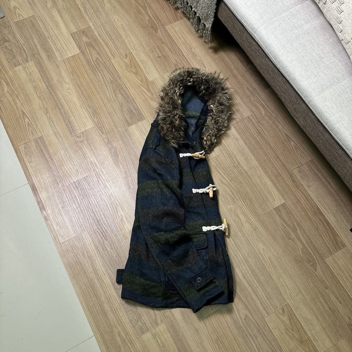 14th Addiction × If Six Was Nine × Le Grande Bleu (L.G.B.) Japanes bondage fur wool jacket Ifsixwasnine lgb style Size US L / EU 52-54 / 3 - 3 Thumbnail