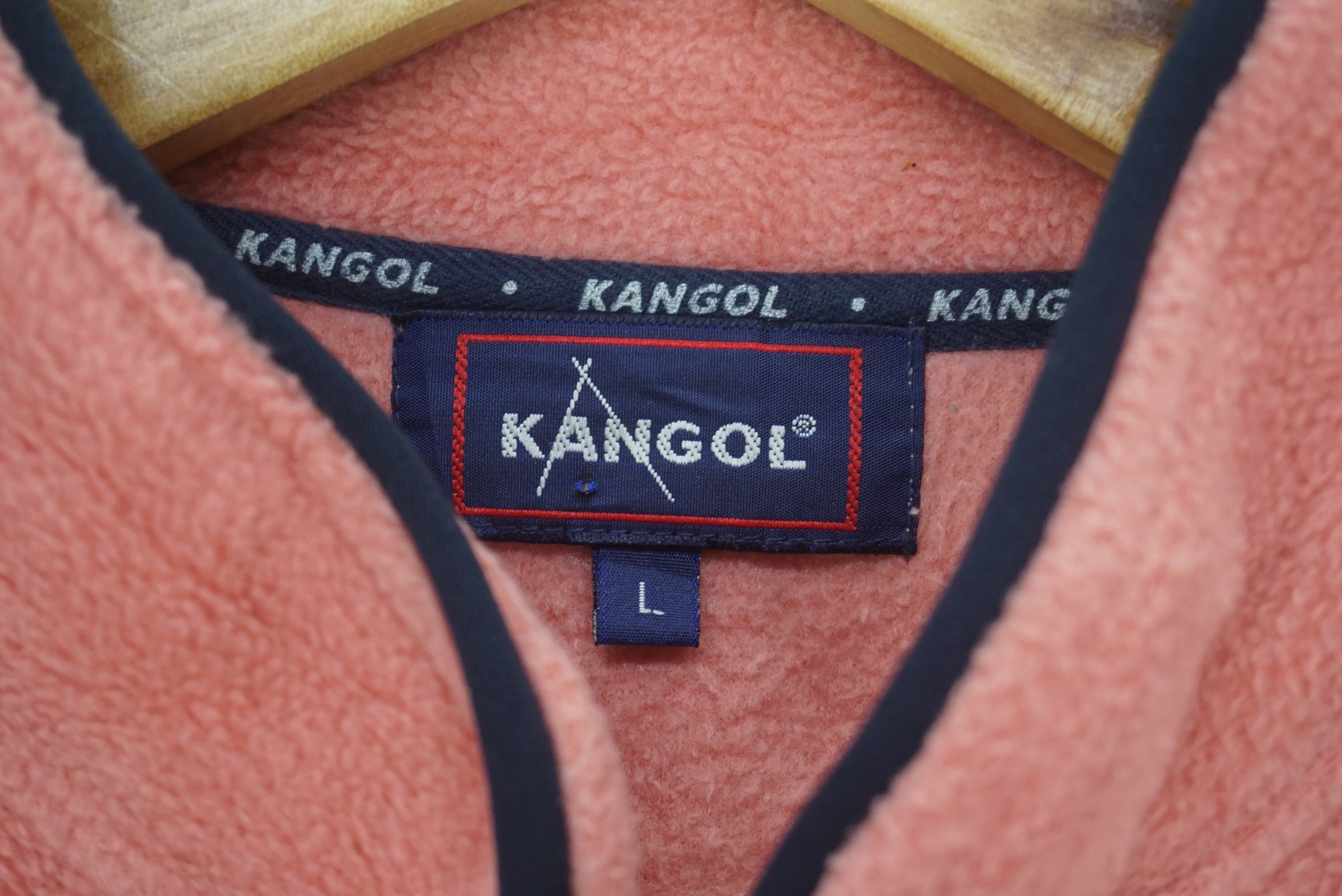 Kangol Vintage Kangol Fleece Jacket Womens Size L Size L / US 10 / IT 46 - 4 Thumbnail