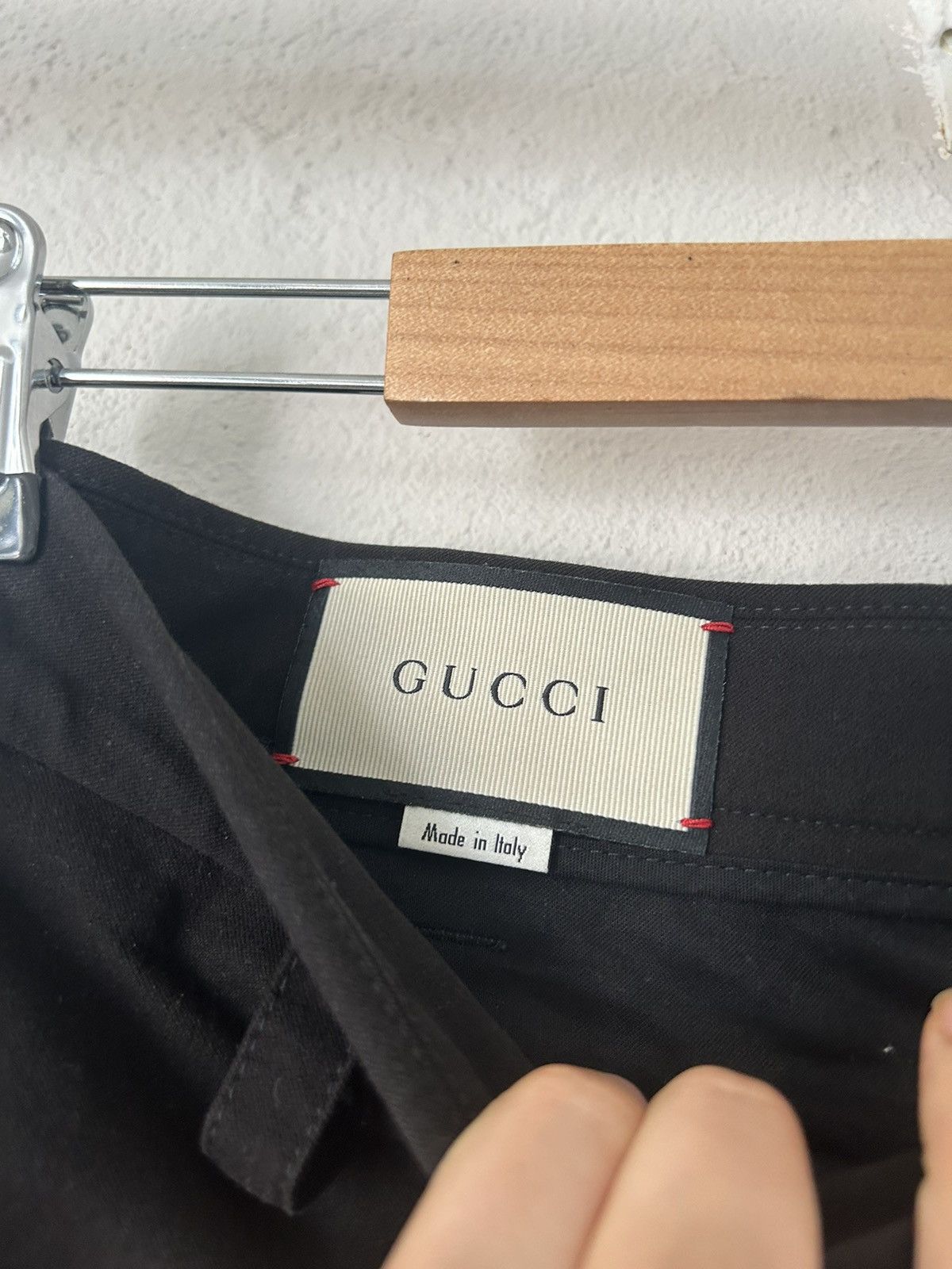 Gucci Gabardine Side Stripe Equestrian Pants Size US 34 / EU 50 - 8 Thumbnail