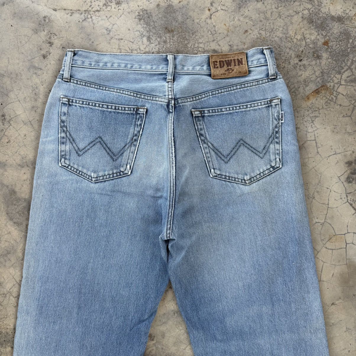 Edwin Vintage Edwin faded RIPPEP jeans denim pants Size US 34 / EU 50 - 9 Thumbnail
