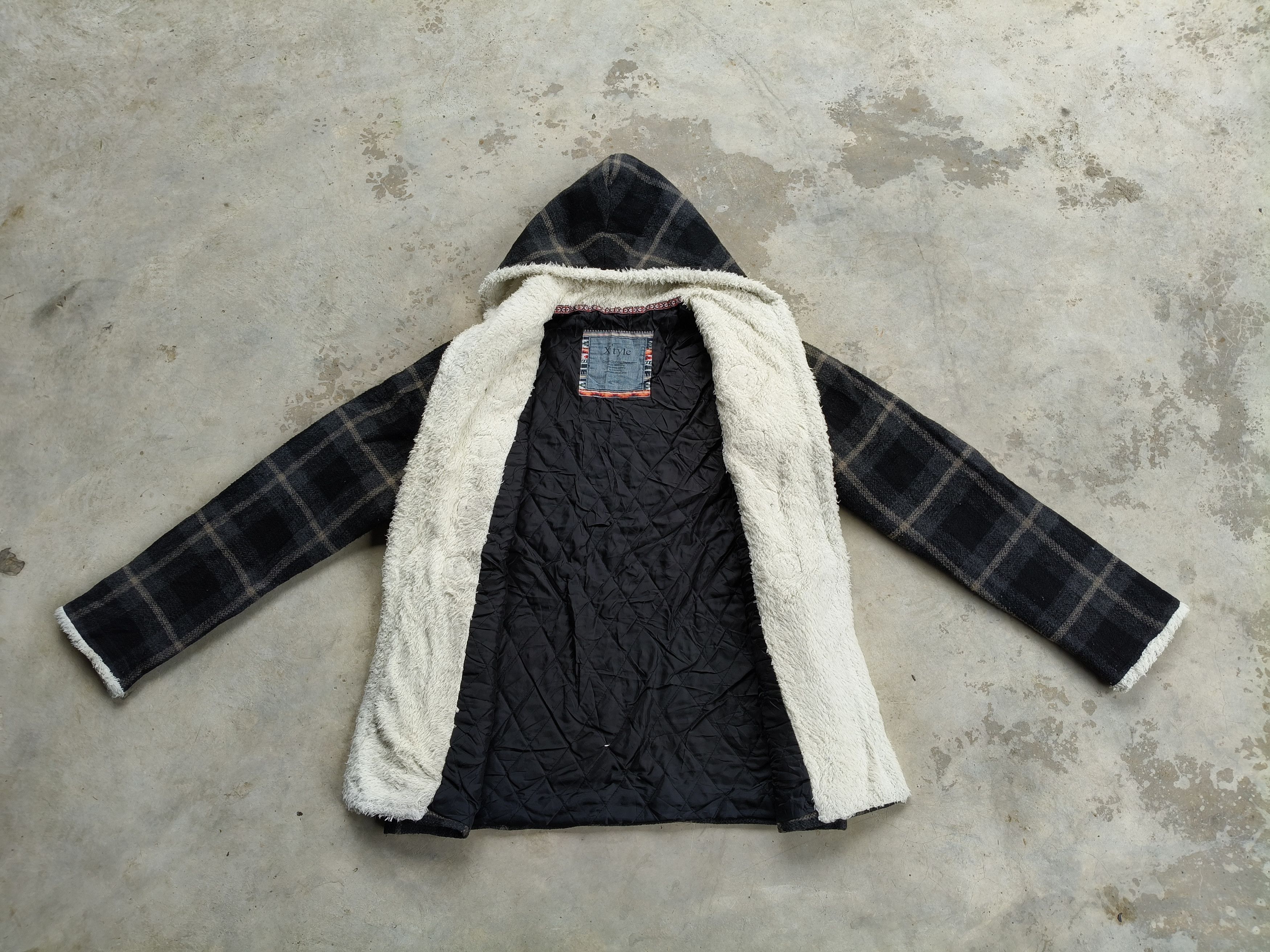 Japanese Brand X'tyle Duffle hoodie Jacket Size US L / EU 52-54 / 3 - 7 Thumbnail