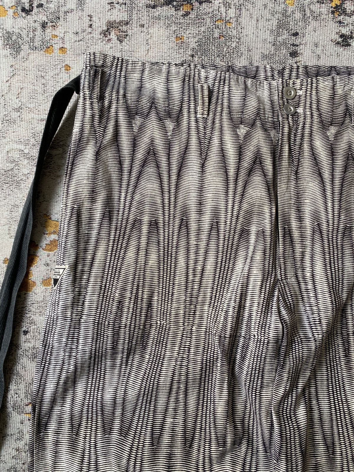 Japanese Brand Junko Koshino Artist Life Zebra Design Pant Size US 36 / EU 52 - 9 Thumbnail