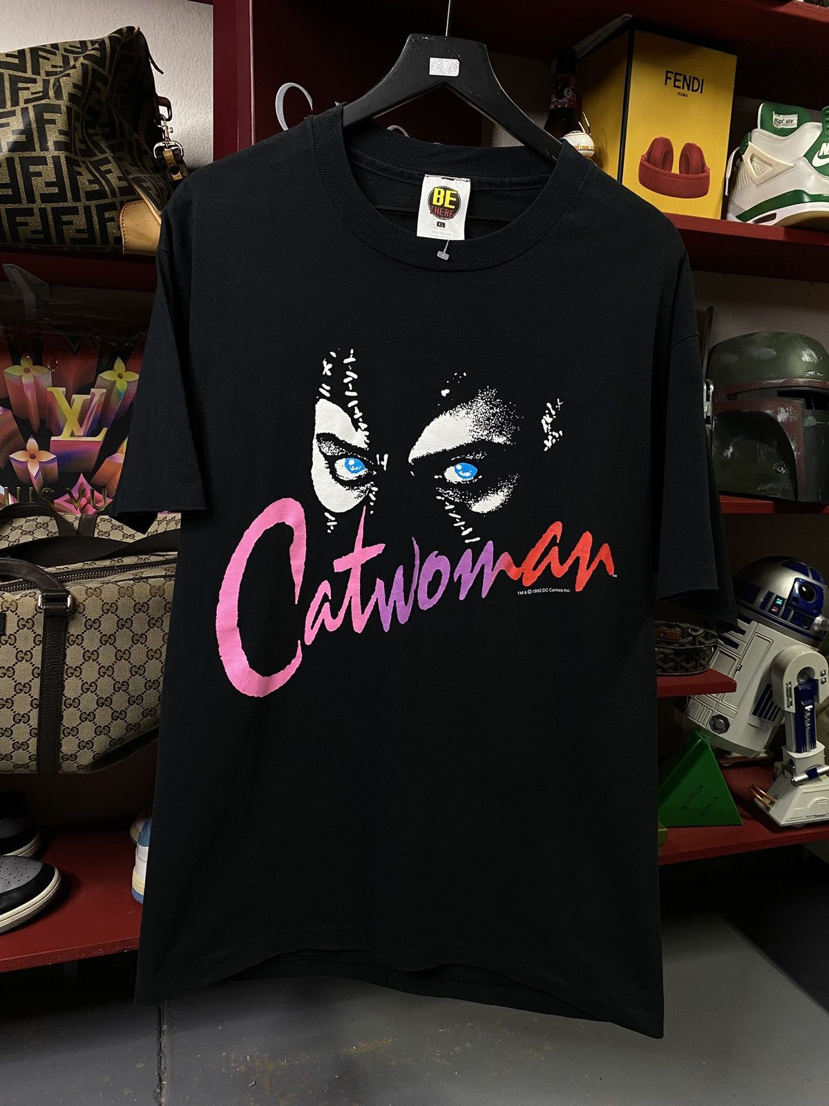Vintage Vintage 90’s Cat Women T-Shirt Dc Comics Batman Tee Large Size US L / EU 52-54 / 3 - 1 Thumbnail