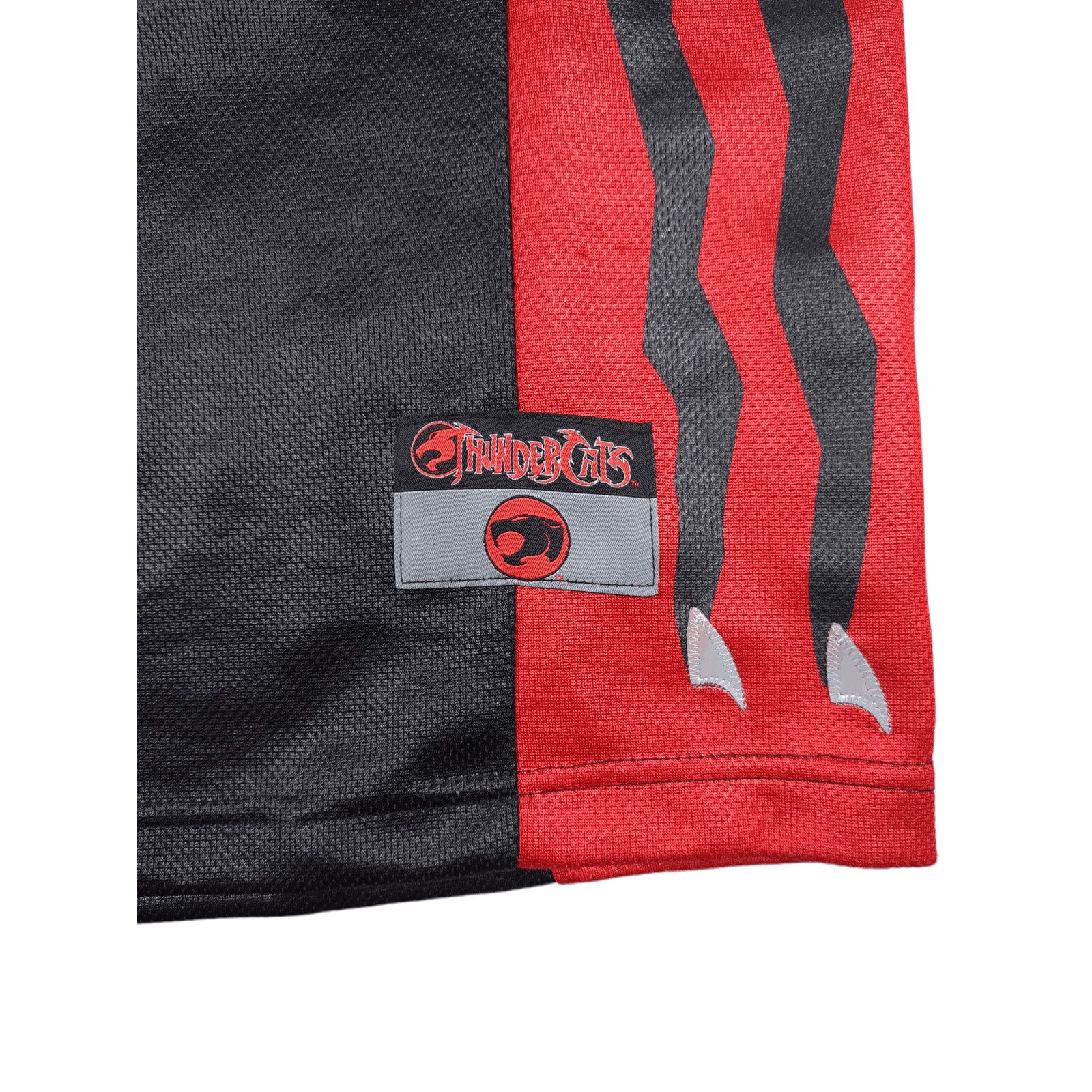 Band Tees × Vintage × Warner Bros 💎 Vintage Y2K Thundercats Football Jersey Graphic T Shirt Size US L / EU 52-54 / 3 - 6 Thumbnail