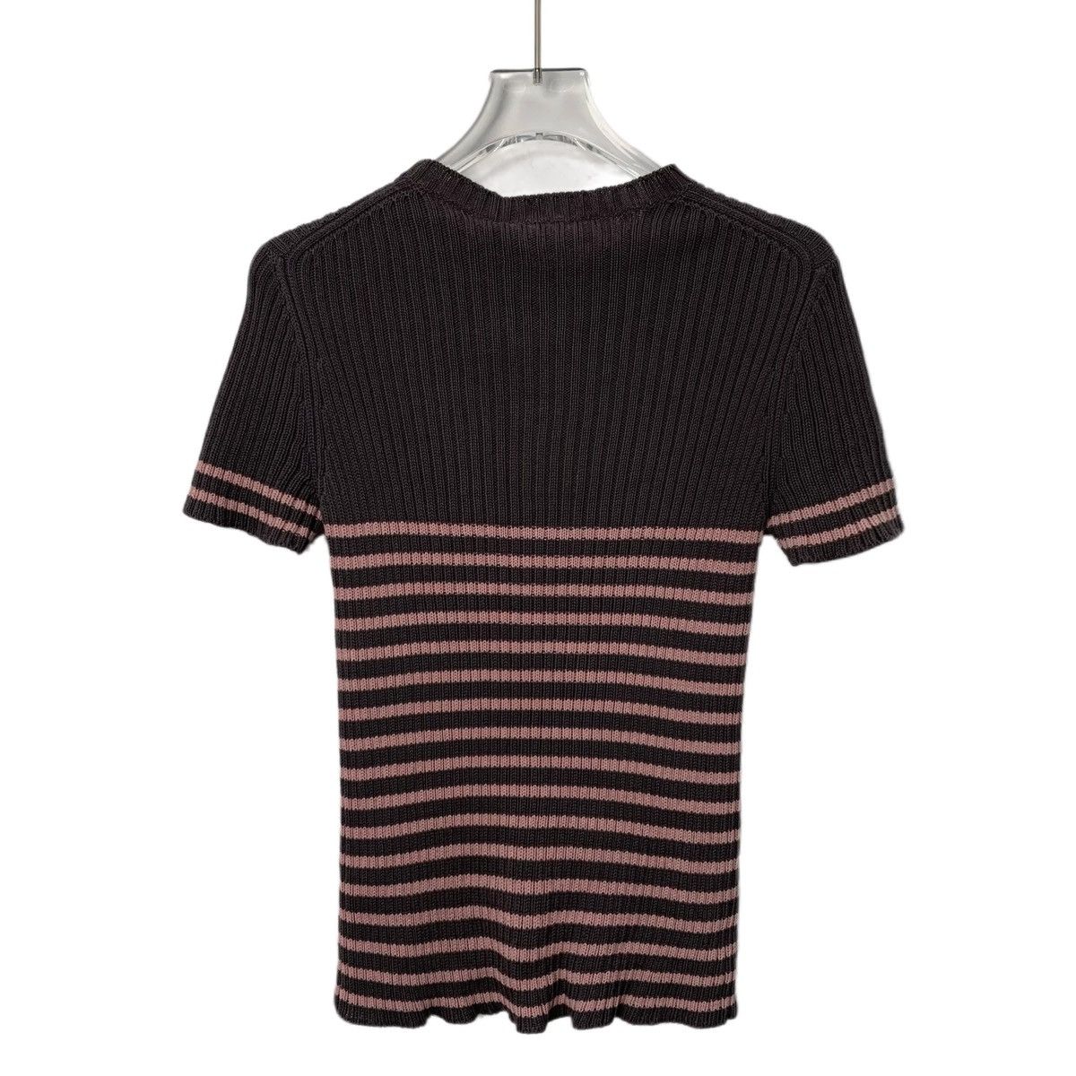 Dior Christian Dior 23 Colorblocked Striped Knit Sweatshirt Size XS / US 0-2 / IT 36-38 - 2 Thumbnail