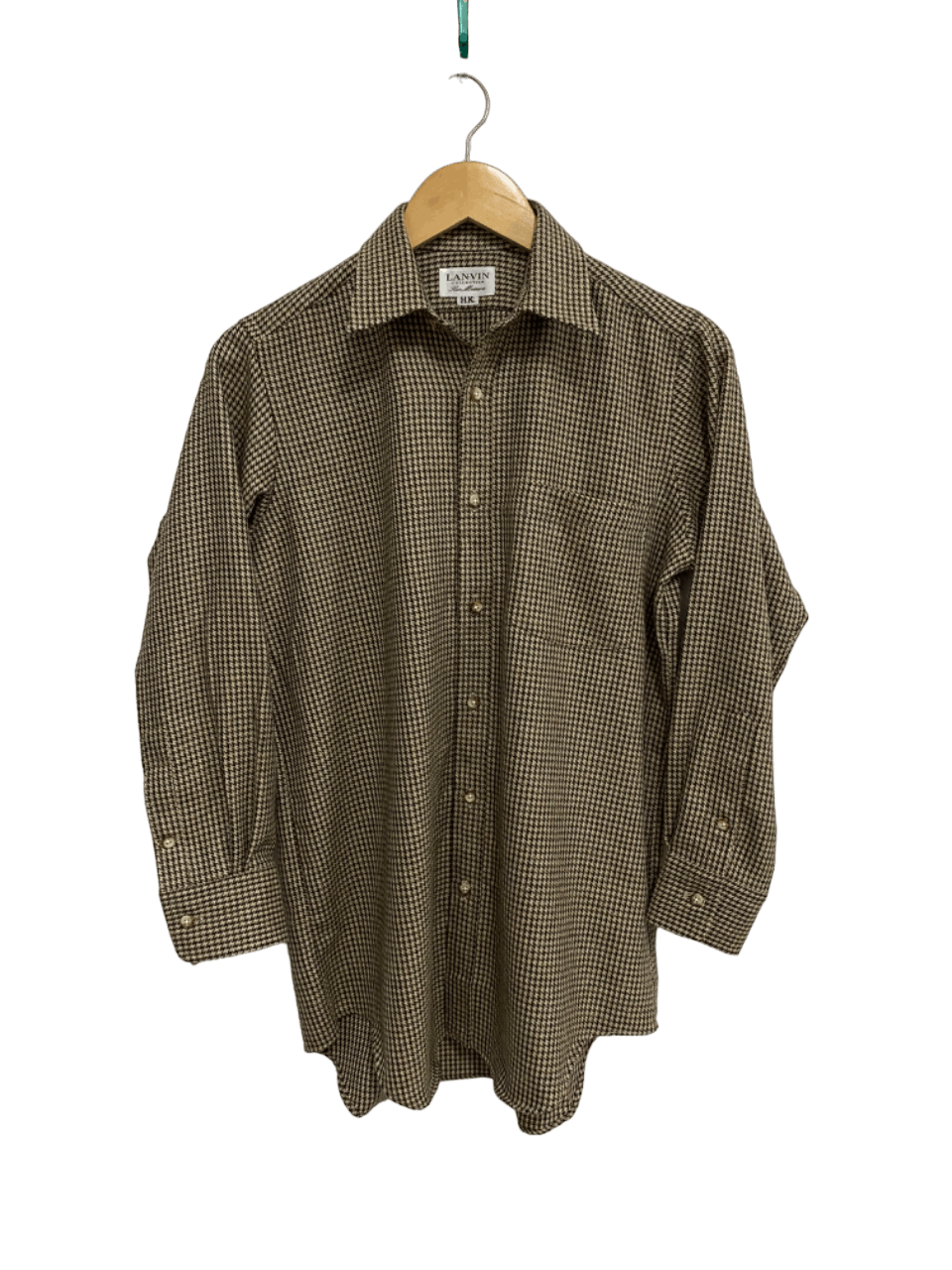 Lanvin Lanvin Mohair Small Checked Button Down Size US M / EU 48-50 / 2 - 1 Thumbnail