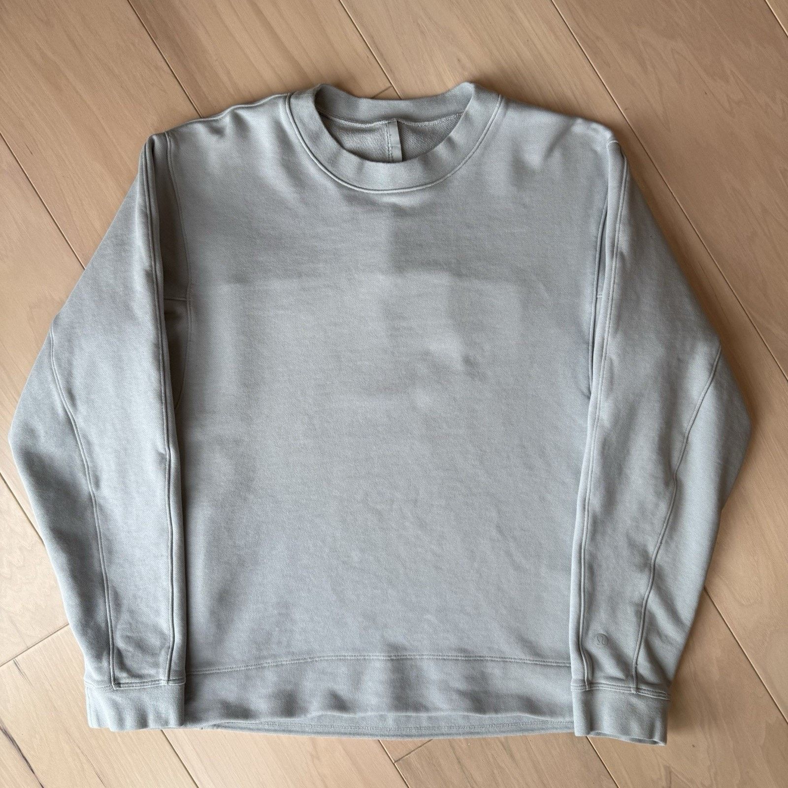 Lululemon Lululemon French Terry Oversized Crew Medium Gray Fleece Size US M / EU 48-50 / 2 - 2 Thumbnail