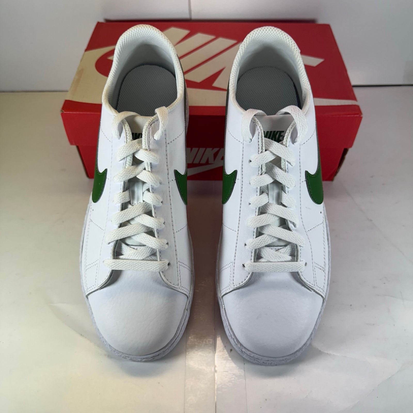Nike Nike Blazer Low (GS) CZ7576-101 White/Green Size 7 Youth Size US 7 / IT 37 - 4 Thumbnail