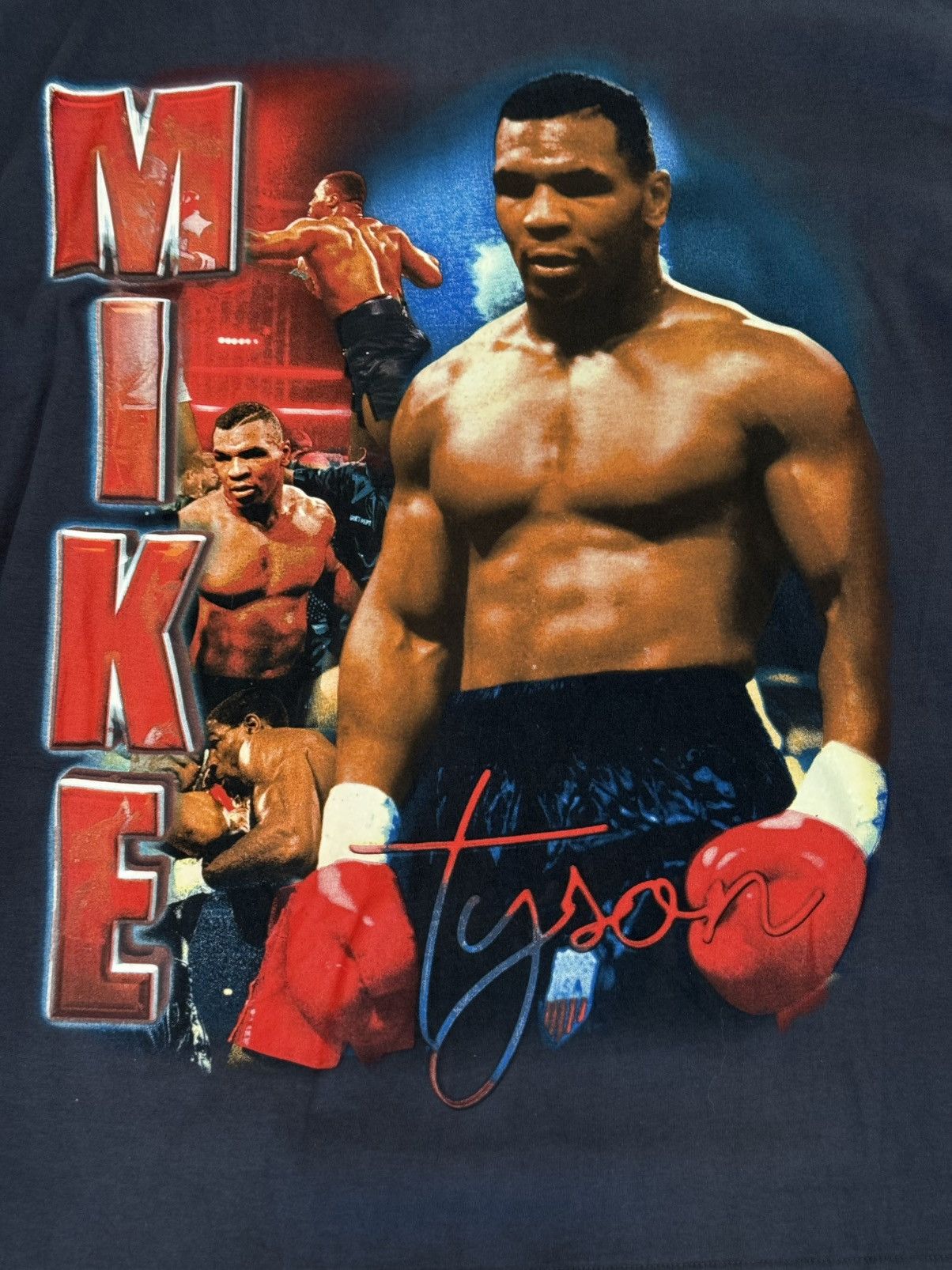 Marino Morwood Marino Morwood Iron Mike Tyson T-Shirt Black - Large Rap Tee Size US L / EU 52-54 / 3 - 2 Thumbnail