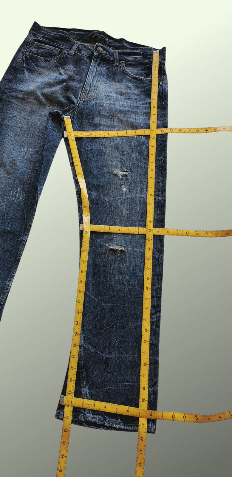 Japanese Brand Oririns Spirits Flare Denim Jeans Size US 33 - 11 Thumbnail