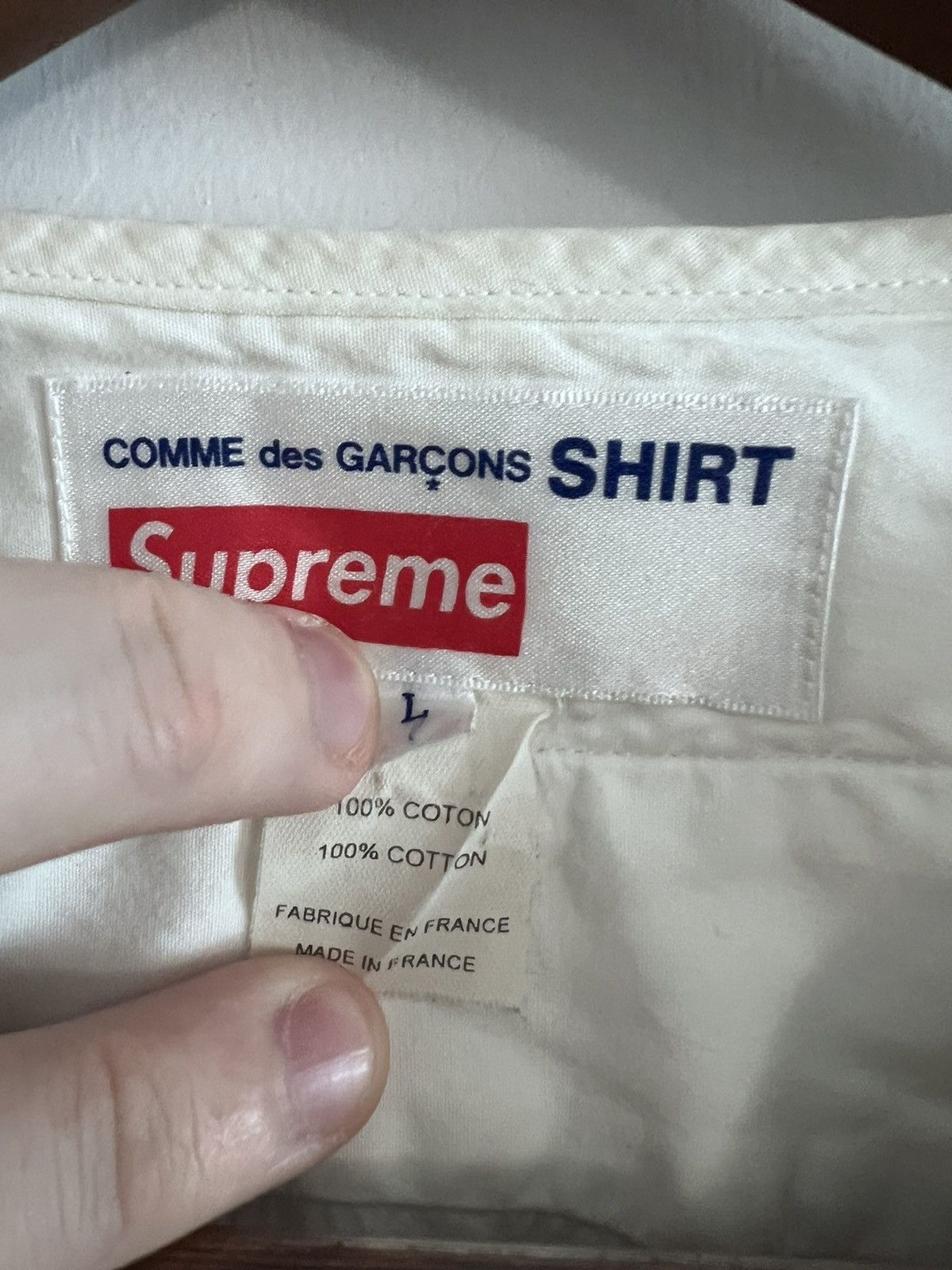 Fake shops supreme cdg