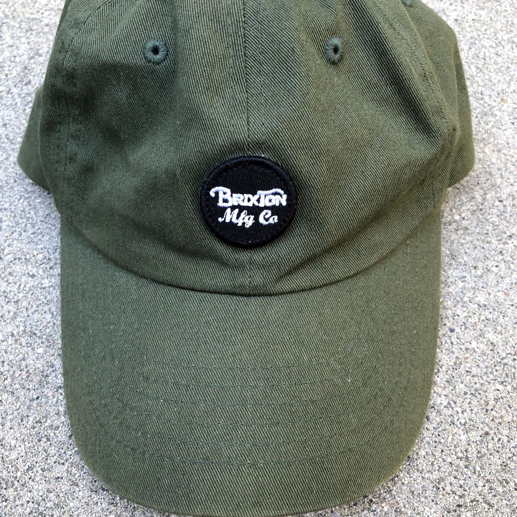 Brixton BRIXTON MFG CO Strapback Hat Men One Size Green Adjustable Cap Baseball Size ONE SIZE - 2 Thumbnail