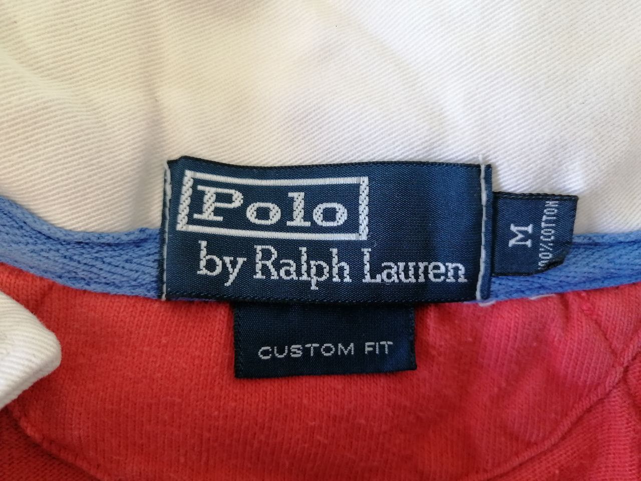 Polo Ralph Lauren Polo Ralph Lauren Vintage Mens Rugby Long Sleeve Polo Shirt Size US M / EU 48-50 / 2 - 4 Thumbnail