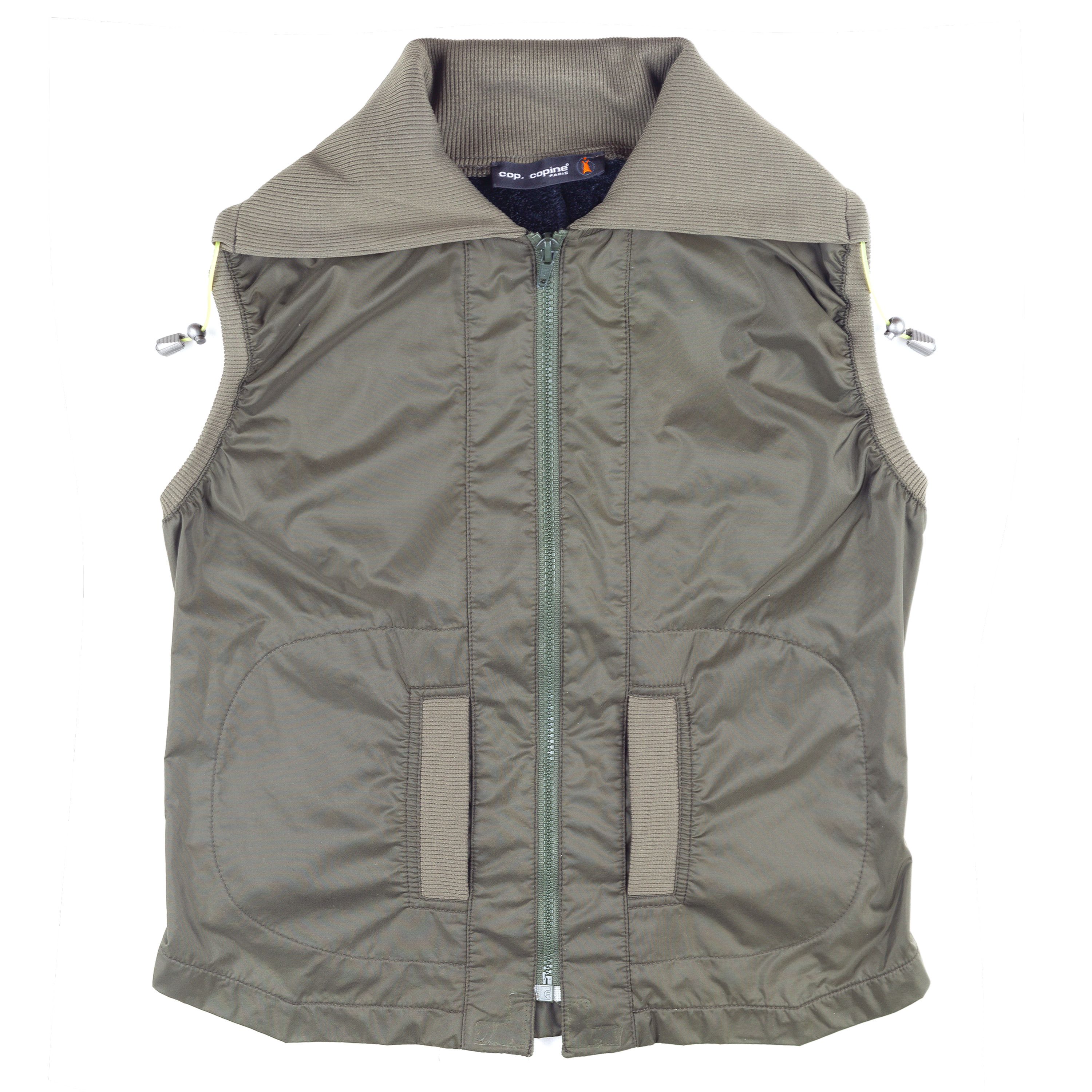 Cop Copine Cop Copine Vintage Green Thin Vest (M) Size M / US 6-8 / IT 42-44 - 1 Thumbnail