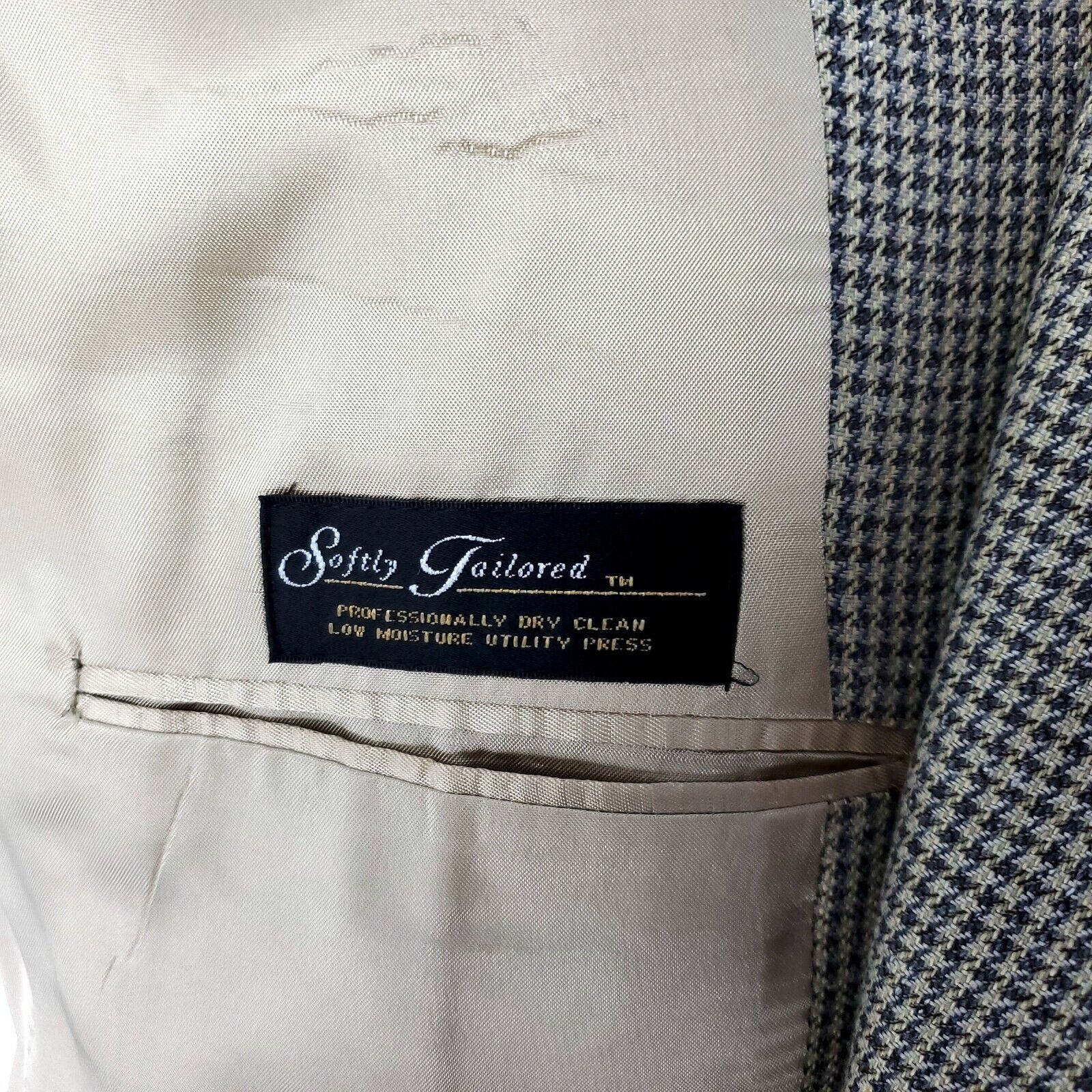 Hart Schaffner Marx Hart Schaffner Marx Softly Tailored Wool 2 Button Sport Coat Size 42R - 8 Thumbnail