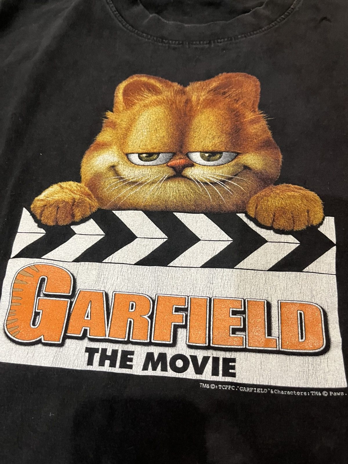 Vintage Vintage Rare Garfield The Movie Tee Size US XL / EU 56 / 4 - 4 Thumbnail