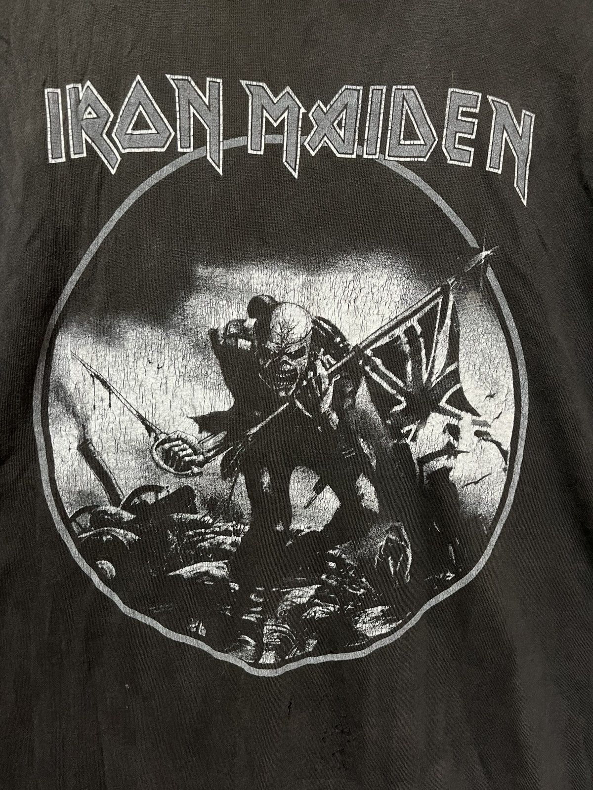 Iron Maiden Vintage Iron Maiden Bootleg T-Shirt Sz. XL Size US XL / EU 56 / 4 - 2 Thumbnail