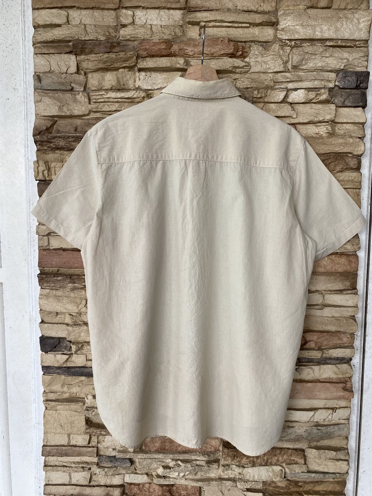 Yohji Yamamoto Vintage A.A.R By Yohji Yamamoto Short Sleeve Button Up Shirt Size US L / EU 52-54 / 3 - 5 Thumbnail