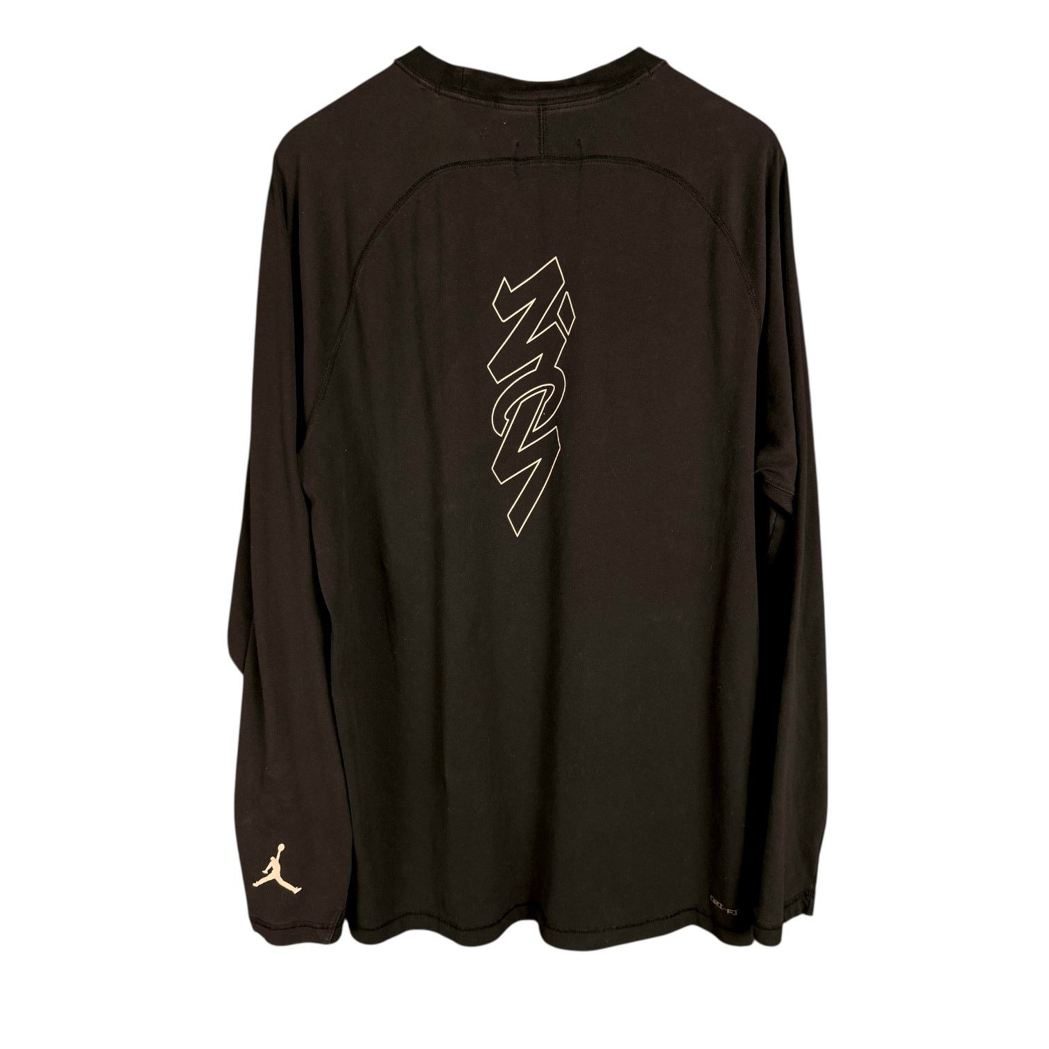 Nike Jordan Zion Dri-Fit Men's L/S Shooting Shirt Black Nike - XL Size US XL / EU 56 / 4 - 2 Thumbnail