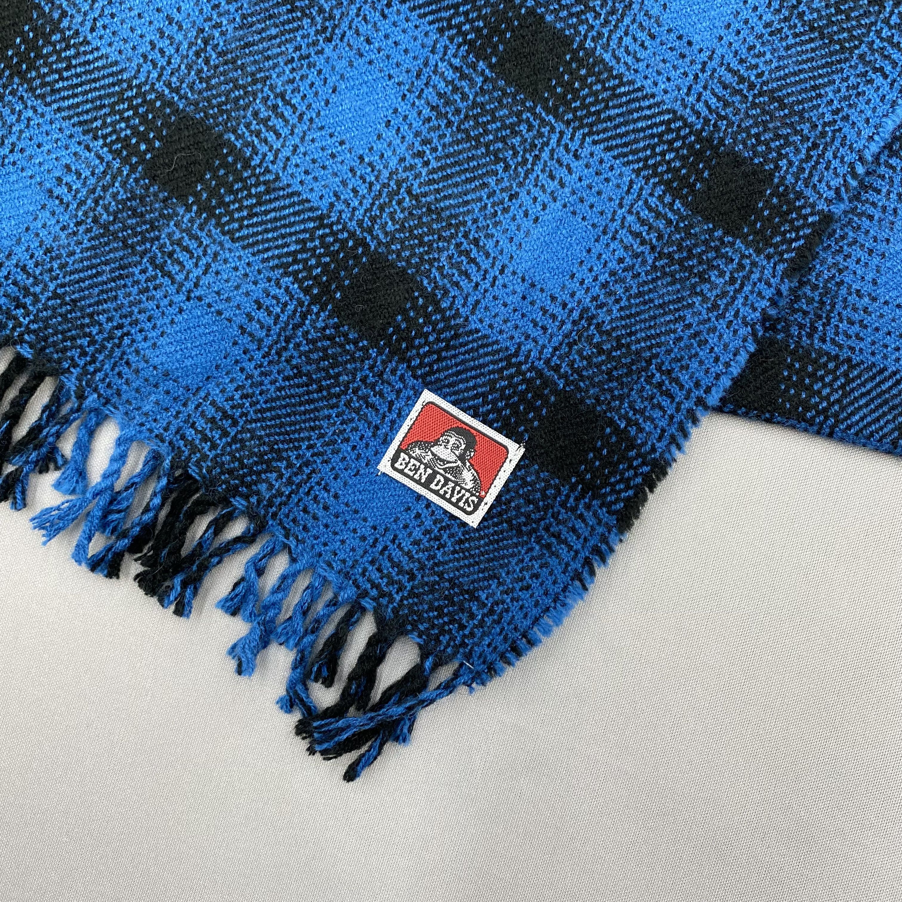 Ben Davis Vintage Ben Davis Scarf Muffler Wool Shawls Wraps Scarves Size ONE SIZE - 5 Thumbnail