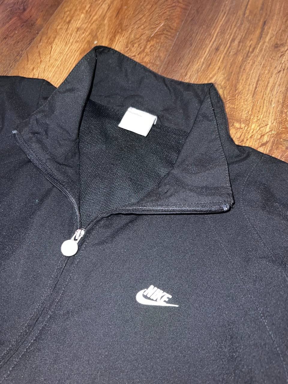 Nike × Vintage Vintage nike 00s Y2K Swoosh Drill track Japan Jacket Size US M / EU 48-50 / 2 - 5 Thumbnail