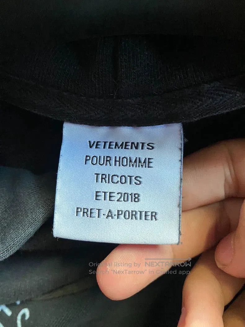 Vetements Vetements SS18 UFO Graphic Hoodie. Size US S / EU 44-46 / 1 - 6 Thumbnail