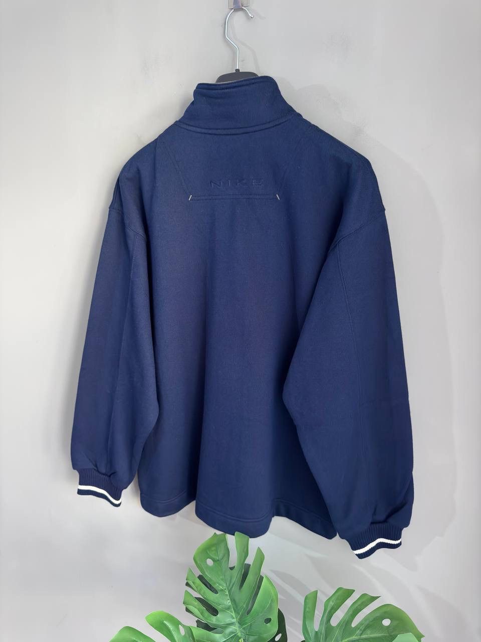 Nike Vintage Nike 90s Y2K Men's Navy 1/4 Zip Fleece Sweater, M Size US M / EU 48-50 / 2 - 15 Thumbnail