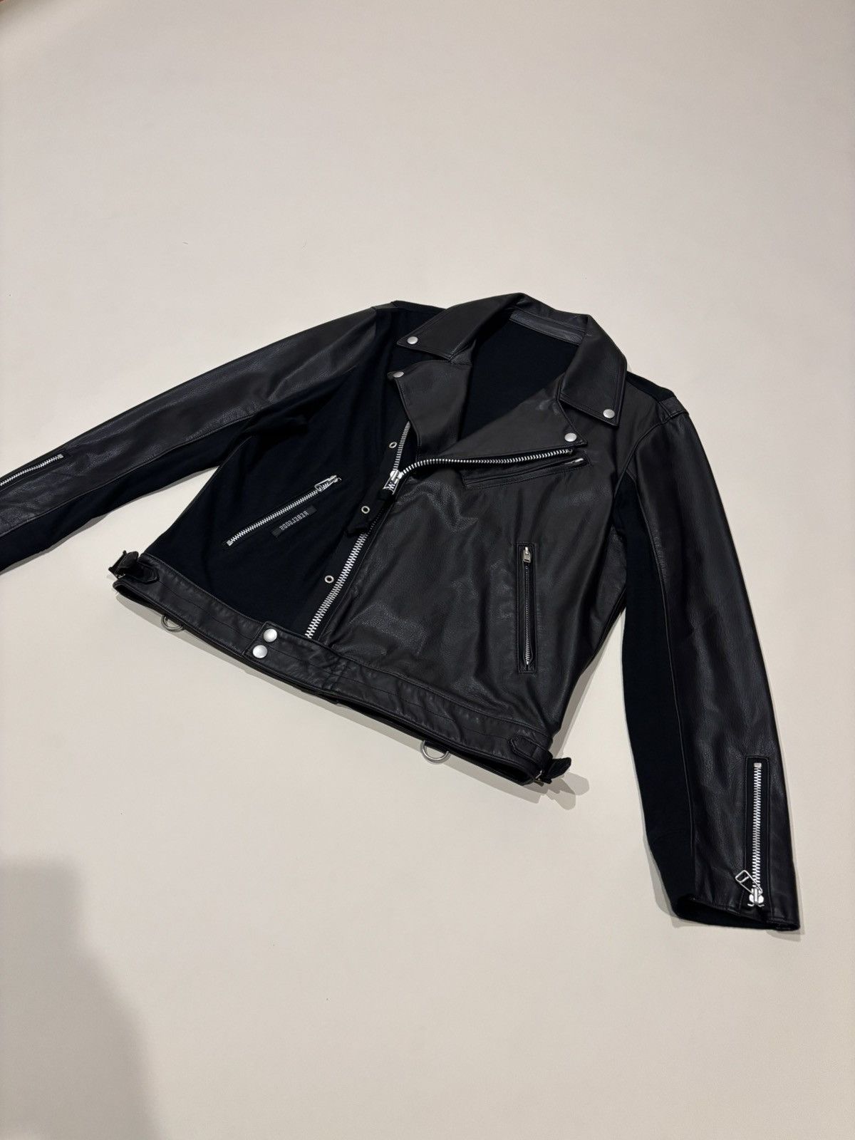 Undercover Undercover SS24 Rebelgods Hyrbid Cowhide Leather Jacket Size US M / EU 48-50 / 2 - 2 Thumbnail